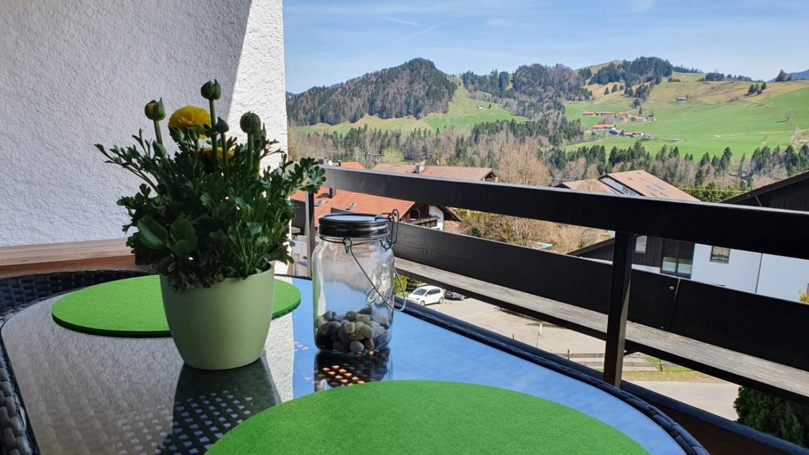 Fewo Alpengloeckchen, Oberstaufen/Steibis Exterior foto